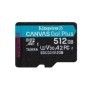 Card de Memorie MicroSD Kingston Canvas GO Plus, 512GB, Adaptor SD, Class 10 KINGSTON - 4