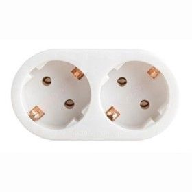 Multistecker Bachmann, 2 prize, putere maxima: 3600W, tensiune alimentare: 230V, amperaj: 16A, culoare alba BACHMANN - 1