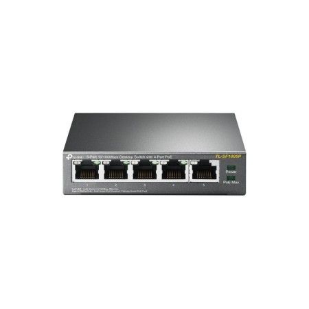 Switch TP-LINK TL-SF1005P, 5 Port, 10/100 Mbps TP-LINK - 1