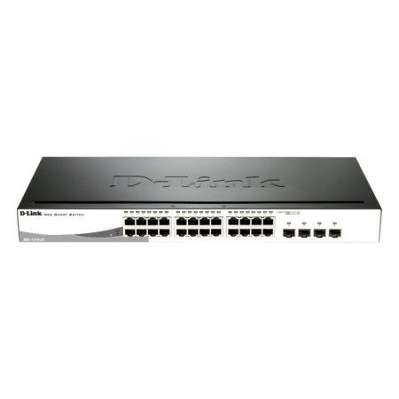 Switch D-Link DGS-1210-28P, 24 port, 10/100/1000 Mbps D-LINK - 1