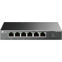 "6-Port Gigabit Desktop Switch with 3-Port PoE+ and 1-Port PoE++ PORT: 1× Gigabit PoE++ Port, 3× Gigabit PoE+ Ports, 2x Gigabit 