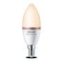 Bec LED inteligent Philips Candle C37, Wi-Fi, Bluetooth, E14, 4.9W (40W), 470 lm, lumina alba (2700-6500K) PHILIPS SMART - 1