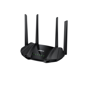 DAHUA AX1500 WIRELSS ROUTER DH-AX15M, Standarde wireless: 2.4 GHz: 802.11 b/g/n, 5 GHz: 802.11 a/n/a/ac/ax, Dual Band 2.4 GHz: D