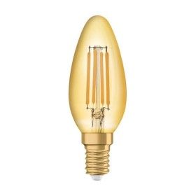 Bec LED Osram Vintage 1906 CLAS B, E14, 4W (35W), 410 lm, lumina calda(2400K), cu filament OSRAM - 1