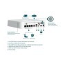 TP-LINK VIGI 4 CHANNEL Network video recorder, VIGI NVR1104H-4P, latime de banda 80 Mbps, 4 canale IP, rezolutie: pana la 8MP, f