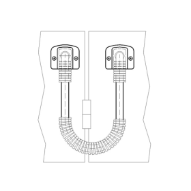 Set legatura flexibila COPEX LEG.FLX.USA ELECTRA - 1