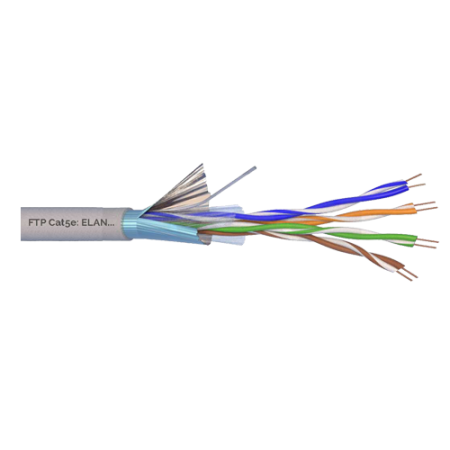 Cablu FTP, cat 5E, CUPRU 100%, 305m ELN-FTP-5E-CU ELAN - 1