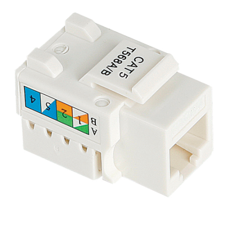 Keystone Jack LAN Cat 5 pentru RJ45- DLX DLX-245-53 DLX - 1