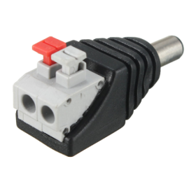 Conector de alimentare tata, 12V, cu terminal rapid SDC-KAT SDC - 1