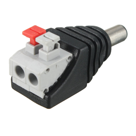 Conector de alimentare tata, 12V, cu terminal rapid SDC-KAT SDC - 1