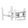 PART OF DIGITAL VIDEO RECORDER 3U And 4U Chassis Guide Rail ASM HIKVISION - 2