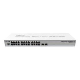 Management Switch 24 x Gigabit, 2 x SFP+, 1U - Mikrotik CRS326-24G-2S+RM MIKROTIK - 1