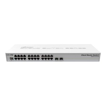 Management Switch 24 x Gigabit, 2 x SFP+, 1U - Mikrotik CRS326-24G-2S+RM MIKROTIK - 1