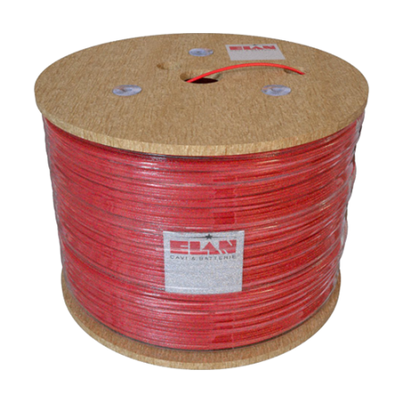 Cablu de incendiu E120 - 1x2x0.8mm, 500m ELN120-1x2x08-T ELAN - 1