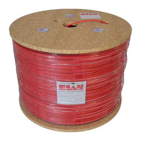 Cablu de incendiu E120 - 2x2x0.8mm, 500m ELN120-2x2x08-T ELAN - 1