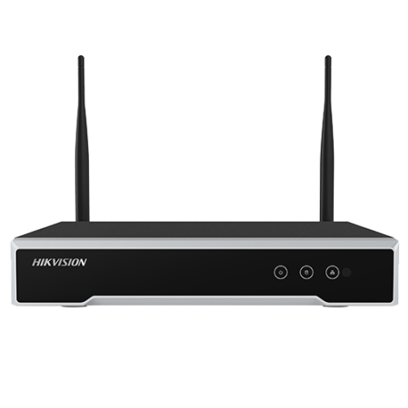 NVR Wi-Fi 4 canale 4MP - HIKVISION DS-7104NI-K1-WM HIKVISION - 1