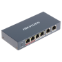 Switch 4 porturi PoE+, 2 porturi uplink - HIKVISION DS-3E0106HP-E HIKVISION - 1