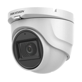 Camera 5MP, lentila 2.8mm, IR 30m, AUDIO integrat - HIKVISION DS-2CE76H0T-ITMFS-2.8mm HIKVISION - 1