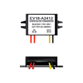 Convertor tensiune 14-28VAC la 12VDC, 1.5A EV18-A2412 SEBURY - 1