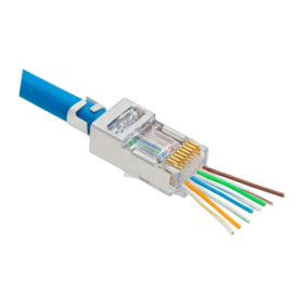 Mufa RJ-45 FTP Cat.5e EZ Passthrough ecranata (100 buc) RJ45M-CAT5-EZ ASYTECH Networking - 1