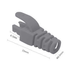 Manson protectie mufa RJ45, gri (100buc) RJ45-CAP-GY ASYTECH Networking - 1