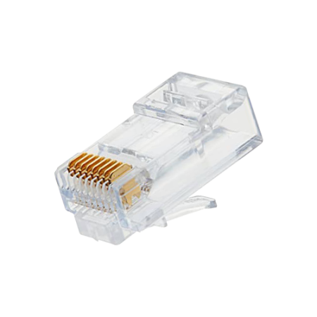 Mufa RJ-45 UTP Cat.6 (100 buc) RJ45-CAT6 ASYTECH Networking - 1