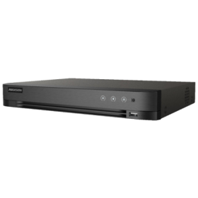 DVR AcuSense 8 ch. video 8MP, Analiza video, AUDIO 'over coaxial', Alarma in-out - HIKVISION iDS-7208HUHI-M1-SA HIKVISION - 1