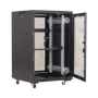 Rack podea 18U 19' 600x600, capacitate incarcare 500 Kg, negru - ASYTECH Networking ASY-18U-6060E ASYTECH Networking - 4