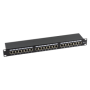 Patch Panel 1U, FTP cat6, 24 porturi RJ45 - ASYTECH Networking ASY-PP-FTP6-24 ASYTECH Networking - 1