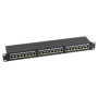 Patch Panel 1U, FTP cat6A, 24 porturi RJ45 - ASYTECH Networking ASY-PP-FTP6A-24 ASYTECH Networking - 1