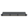 Patch Panel 1U, FTP cat6A, 24 porturi RJ45 - ASYTECH Networking ASY-PP-FTP6A-24 ASYTECH Networking - 2