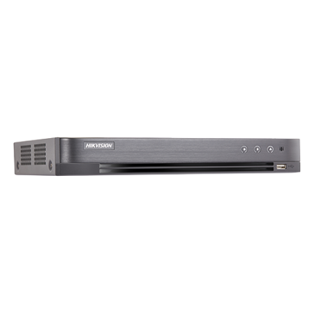 DVR AcuSense 8 ch. video 8MP, Analiza video, AUDIO 'over coaxial', Alarma 8/4 - HIKVISION iDS-7208HUHI-M2-SA HIKVISION - 1