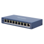 Switch 8 porturi PoE, 1 port uplink RJ45, SMART Management - HIKVISION DS-3E1309P-EI HIKVISION - 3