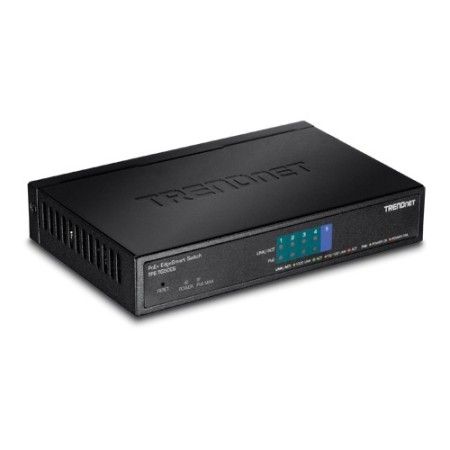 Switch 5 porturi - 4 Gigabit PoE+ 31W, 1 x Gigabit - TRENDnet TPE-TG50ES TRENDnet - 1