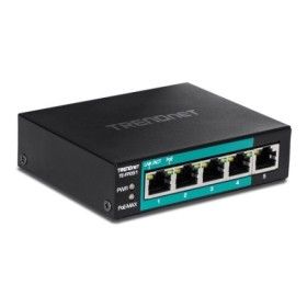 Switch 4 porturi Fast Ethernet Long Range 250m PoE+ 60W, 1 port Fast Ethernet - TRENDnet TE-FP051 TRENDnet - 1