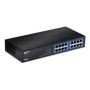 Switch GREENnet 16 porturi Gigabit - TRENDnet TEG-S16DG TRENDnet - 1