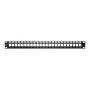 Patch Panel 24 porturi blank keystone 1U - TRENDnet TC-KP24 TRENDnet - 2