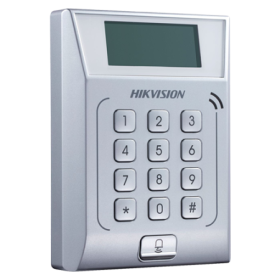 Controler stand-alone TCP/IP cu tastatura si cititor card  - HIKVISION DS-K1T802M HIKVISION - 1