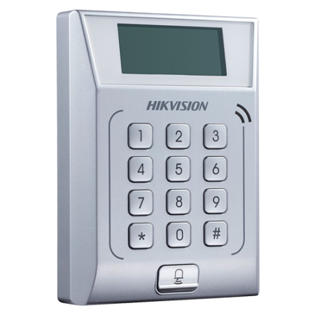 Controler stand-alone TCP/IP cu tastatura si cititor card  - HIKVISION DS-K1T802M HIKVISION - 1