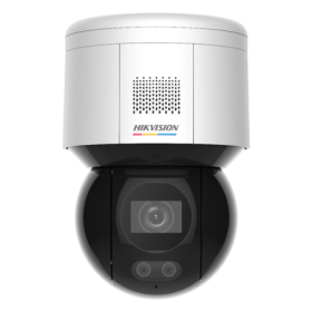 Camera ColorVu PT, 4 MP, lentila 4mm, WL 30m, Audio, Alarma, PoE, WiFi, IP66 - HIKVISION DS-2DE3A400BW-DE-W(F1)(T5) HIKVISION - 