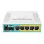 Router hEX PoE, 5 x Gigabit 4 PoE, 1 x SFP, RouterOS L4 - Mikrotik RB960PGS MIKROTIK - 2