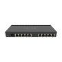 Router 10 x Gigabit, 1 x SFP+ 10Gbps, 1 x PoE, RouterOS L5, 1U - Mikrotik RB4011iGS+RM MIKROTIK - 1