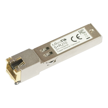 Modul RJ45 SFP+ 10/100/1000M/2.5G/5G/10G - Mikrotik S+RJ10 MIKROTIK - 1