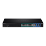 Switch Web Smart, 16 x Gigabit PoE+, 4 x Gigabit/SFP, putere 370W - TRENDnet TPE-1620WSF TRENDnet - 2