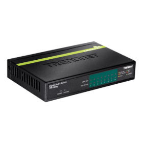 Switch 8 porturi Gigabit PoE/PoE+ 61W - TRENDnet TPE-TG82G TRENDnet - 1