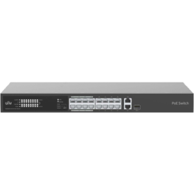 Switch 16 porturi PoE, 1 port Gigaethernet, 1 port Combo - UNV NSW2020-16T1GT1GC-POE-IN UNIVIEW - 1