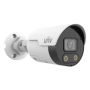 Camera IP 2MP, Lumina alba si Smart IR 30M, lentila 2.8mm, Microfon si speaker, IP67, PoE - UNV IPC2122LE-ADF28KMC-WL UNIVIEW - 