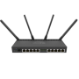 Router 10 x Gigabit, 1 x SFP+ 10Gbps,PoE IN/OUT, RouterOS L5, Wi-Fi - Mikrotik RB4011iGS+5HacQ2HnD-IN MIKROTIK - 1