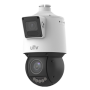 Camera Dual-lens IP, PTZ, 4MP, 25X, IR100m&WL30m, AutoTracking, Audio, Alarm, PoE, IP66 - UNV IPC94144SFW-X25-F40C UNIVIEW - 3