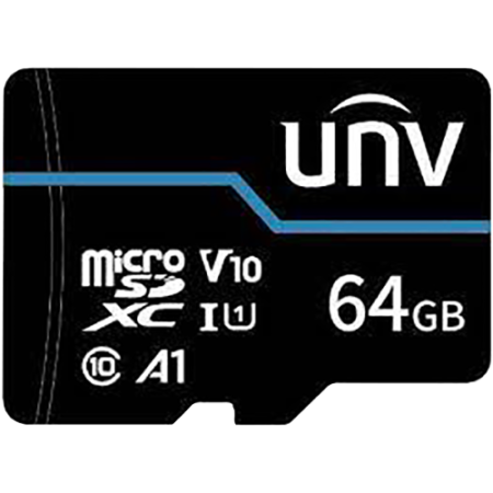 Card memorie 64GB, BLUE CARD - UNV TF-64G-T-L UNIVIEW - 1